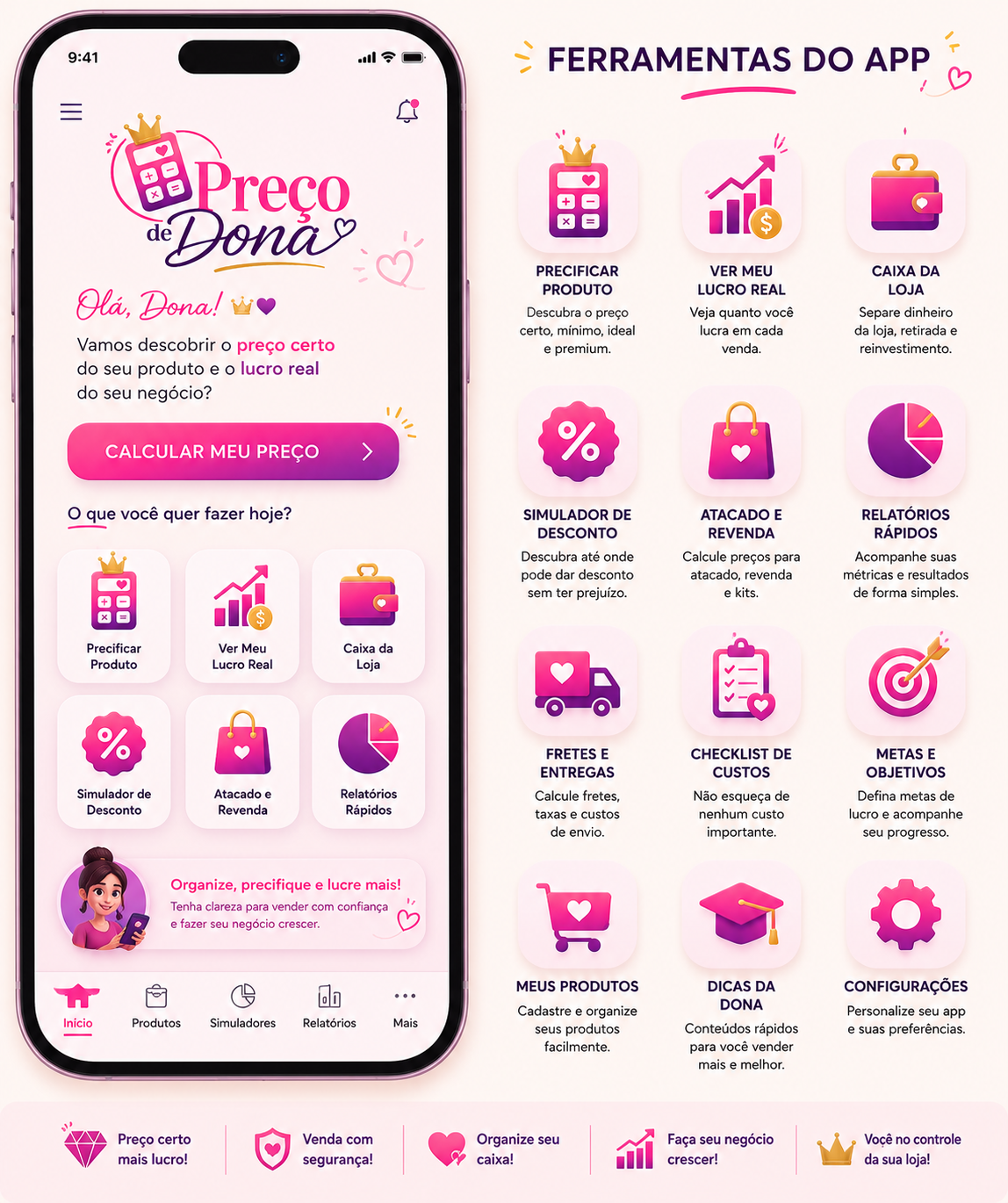 Demonstração do app